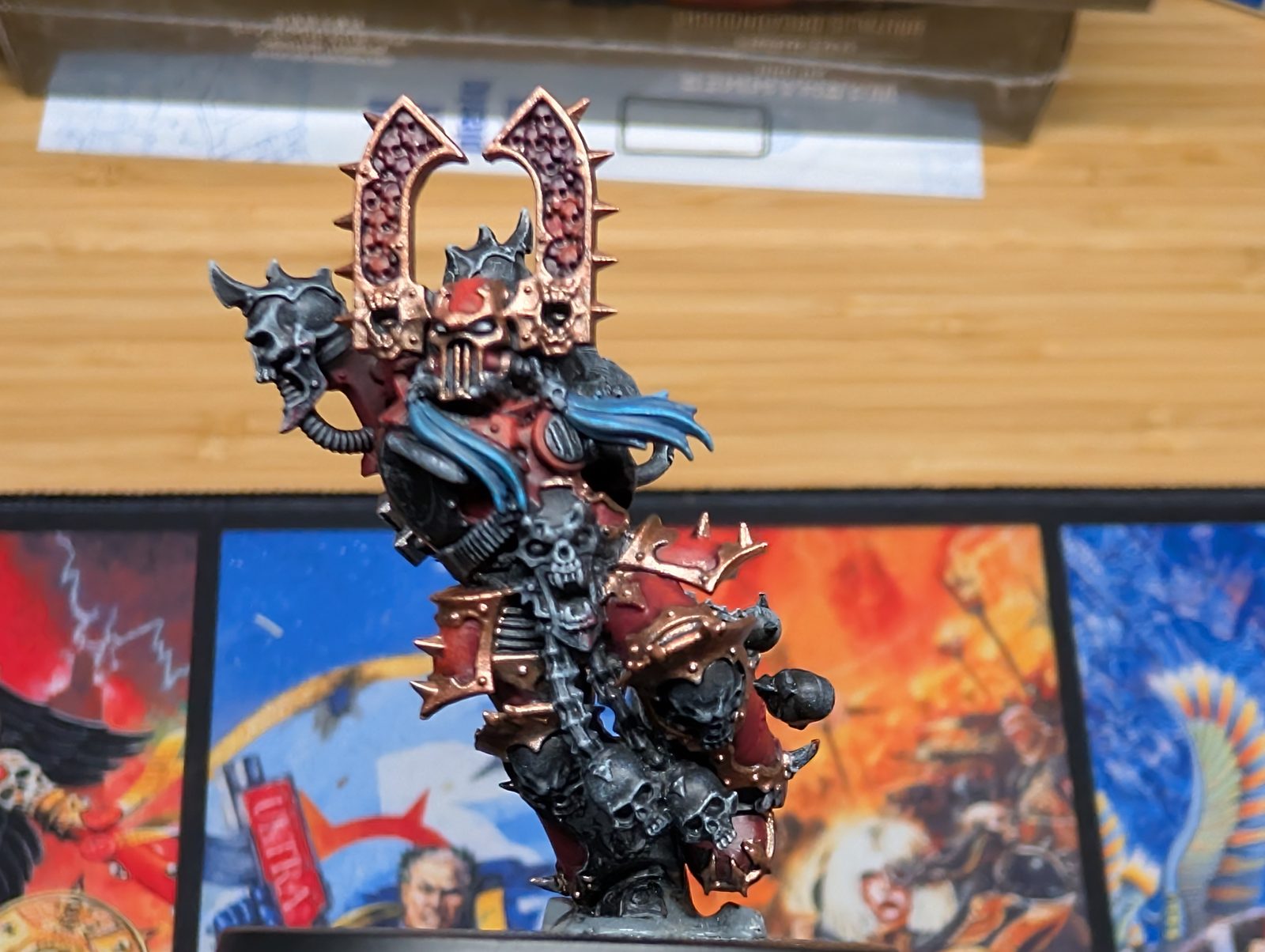 Kharn the Betrayer, A World Eaters Champion of Chaos in the Warhammer 40,000 universe